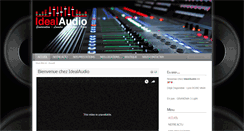 Desktop Screenshot of idealaudio.fr